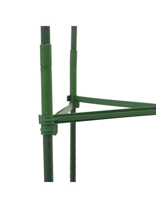 Podpěrná klec pro rajčata s pytlem 2 ks 116 cm ocel a PP