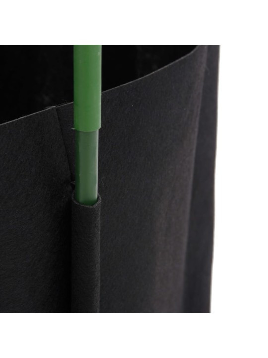 Podpěrná klec pro rajčata s pytlem 2 ks 116 cm ocel a PP