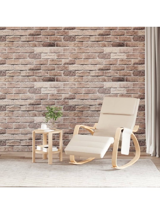 3d nástěnné panely 10 ks hnědé 100 x 50 cm eps