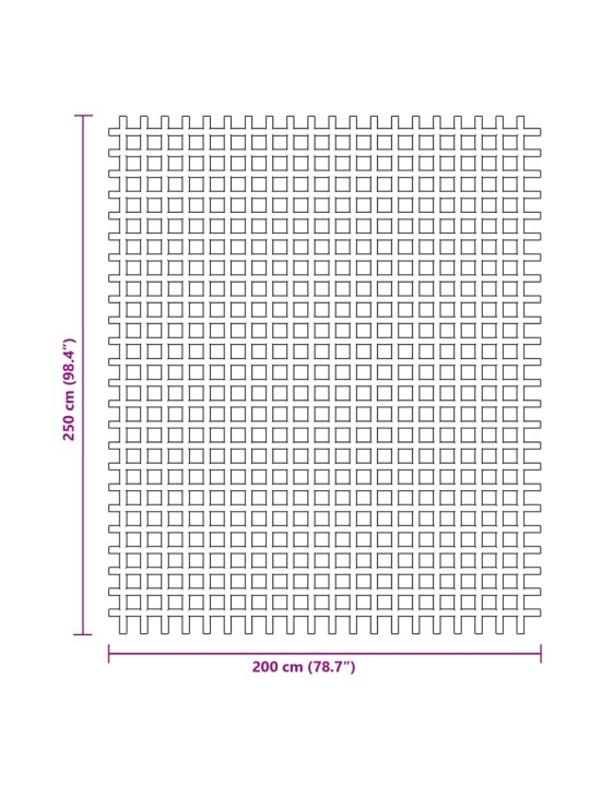 Koberec ke stanu modrý 2,5x2 m