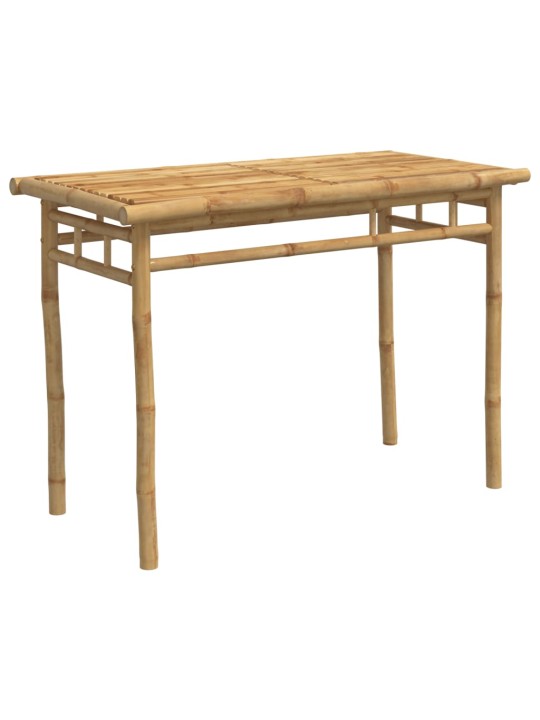 Zahradní jídelní stůl 110 x 55 x 75 cm bambus