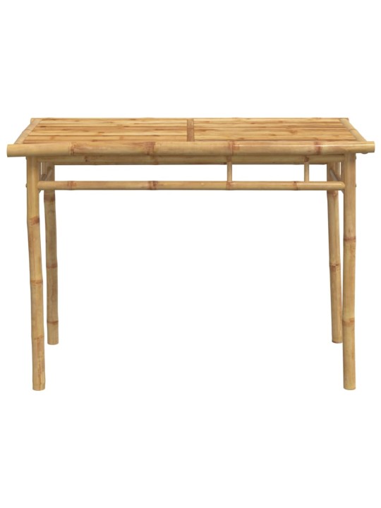 Zahradní jídelní stůl 110 x 55 x 75 cm bambus