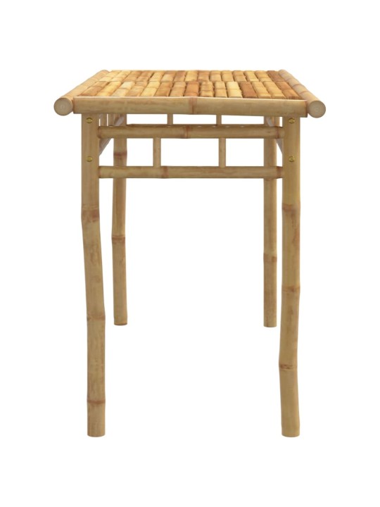 Zahradní jídelní stůl 110 x 55 x 75 cm bambus