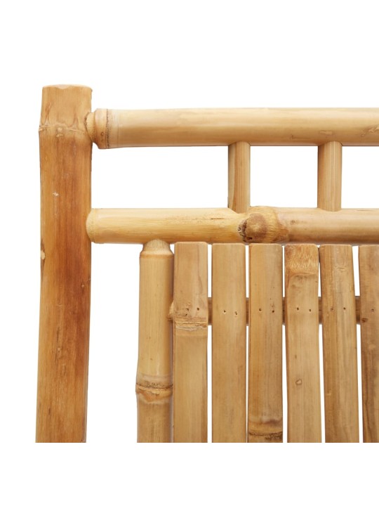 Skládací zahradní židle 2 ks 53 x 66 x 99 cm bambus