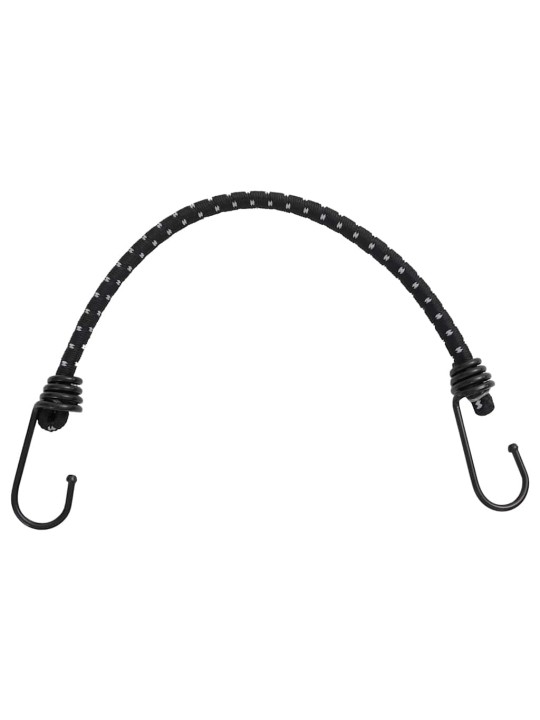 Gumicuky s reflexním proužkem a háčky 25 ks 38 cm