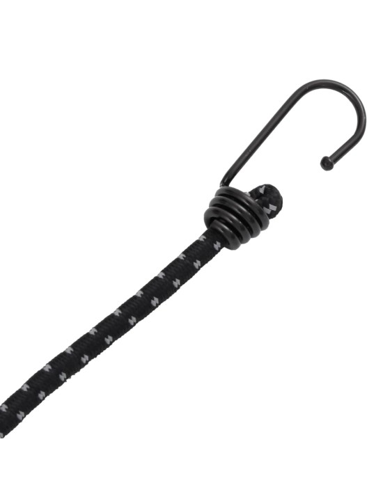 Gumicuky s reflexním proužkem a háčky 50 ks 46 cm