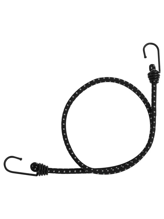 Gumicuky s reflexním proužkem a háčky 50 ks 88 cm