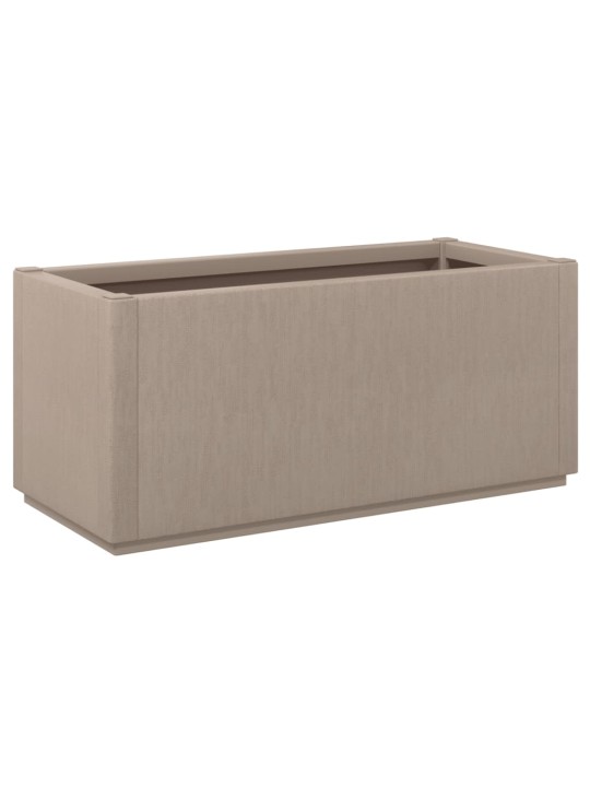 Zahradní truhlík s nohami hnědý 80 x 36 x 35 cm PP