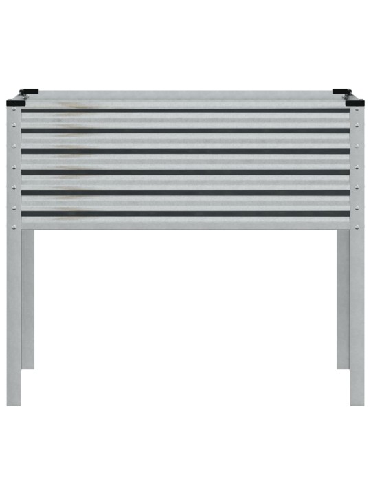 Zahradní truhlík 100 x 41 x 90 cm pozinkovaná ocel