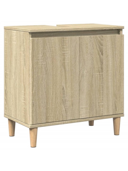 Skříňka pod umyvadlo dub sonoma 58x33x60 cm kompozitní dřevo