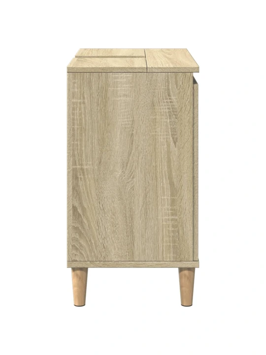 Skříňka pod umyvadlo dub sonoma 58x33x60 cm kompozitní dřevo