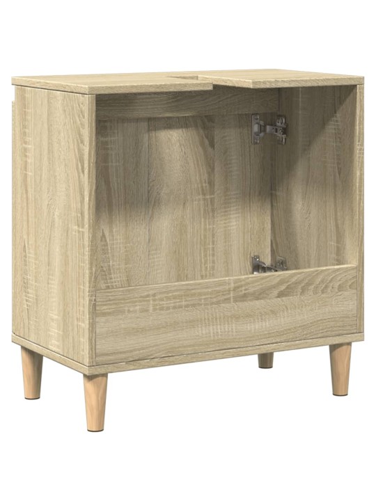 Skříňka pod umyvadlo dub sonoma 58x33x60 cm kompozitní dřevo