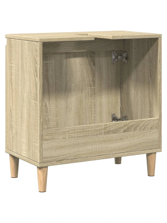 Skříňka pod umyvadlo dub sonoma 58x33x60 cm kompozitní dřevo