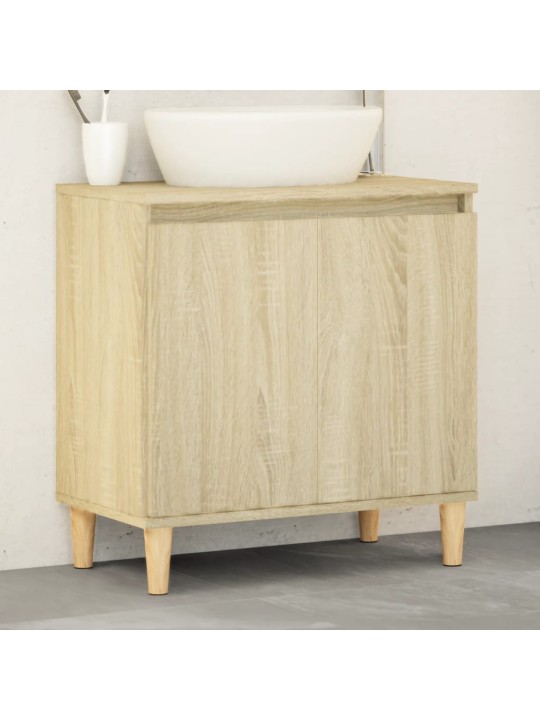 Skříňka pod umyvadlo dub sonoma 58x33x60 cm kompozitní dřevo