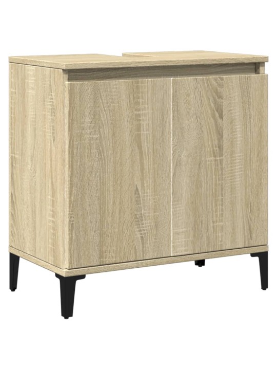 Skříňka pod umyvadlo dub sonoma 58x33x60 cm kompozitní dřevo