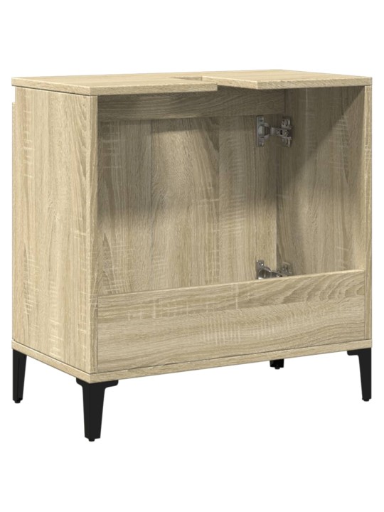 Skříňka pod umyvadlo dub sonoma 58x33x60 cm kompozitní dřevo
