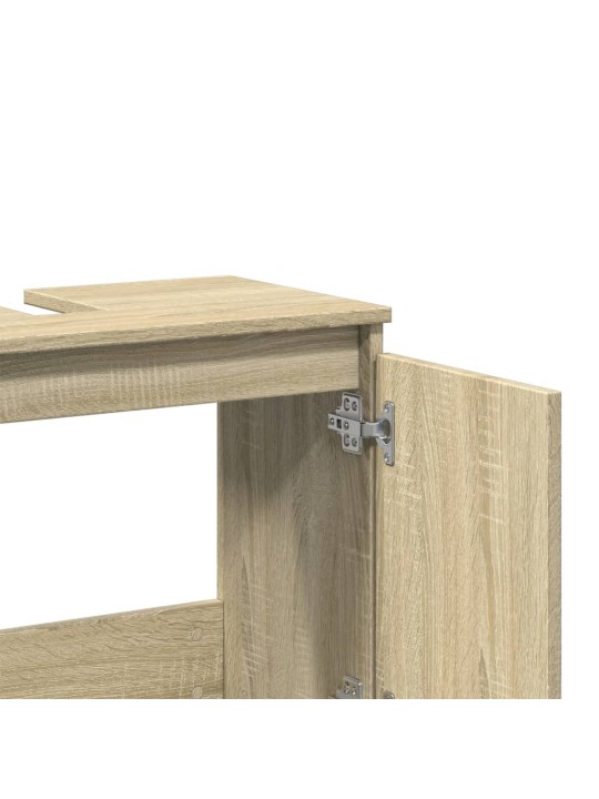 Skříňka pod umyvadlo dub sonoma 58x33x60 cm kompozitní dřevo