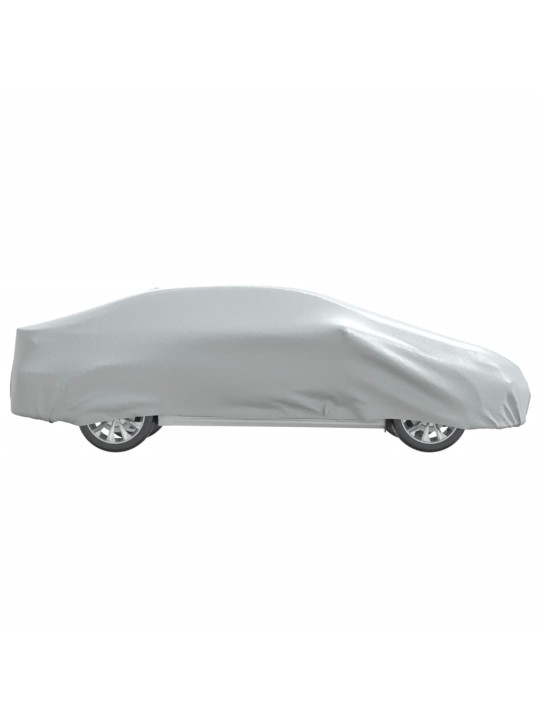 Autopotah pro sedan s popruhy na přezky celý stříbrný XL