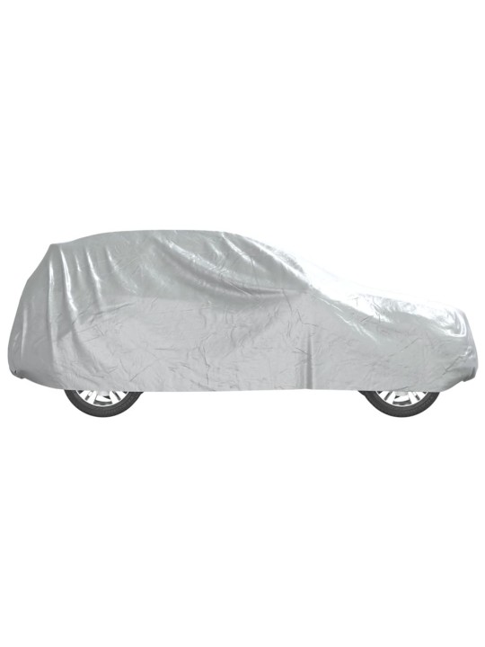 Autopotah pro SUV s popruhy na přezky celý stříbrný M