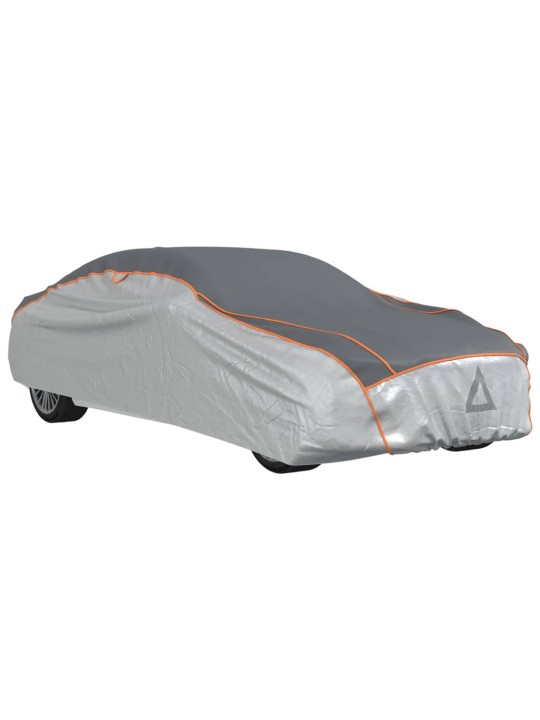 Autopotah pro sedan proti kroupám celý S šedý a stříbrný