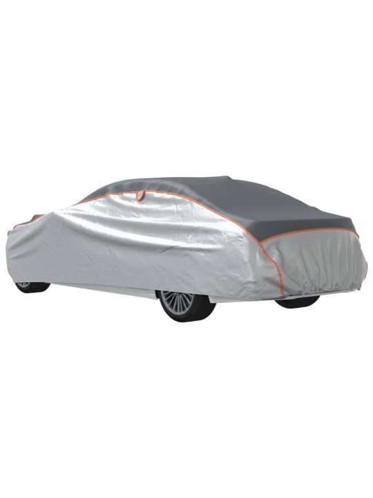 Autopotah pro sedan proti kroupám celý M šedý a stříbrný