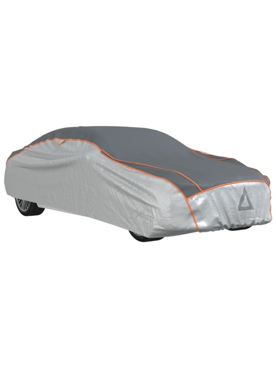 Autopotah pro sedan proti kroupám celý xxl šedý a stříbrný