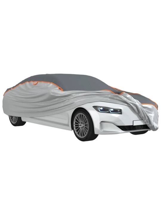 Autopotah pro sedan proti kroupám celý xxl šedý a stříbrný