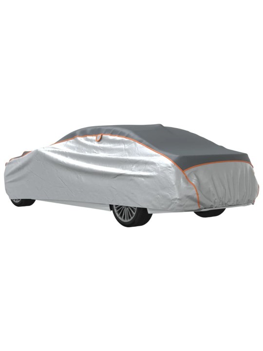 Autopotah pro sedan proti kroupám celý xxl šedý a stříbrný