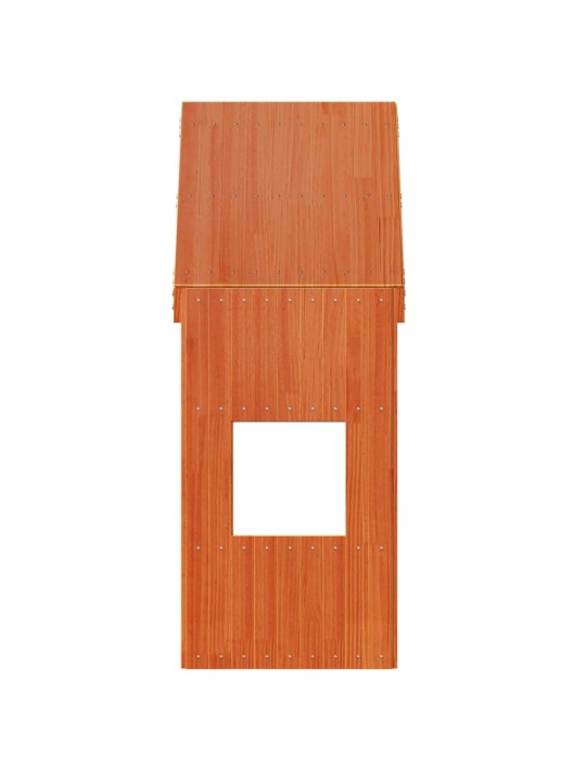 Střecha na dětskou postel voskově hnědá 55x99x139,5 cm borovice