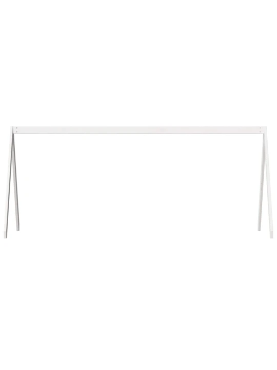 Střecha na dětskou postel bílá 209 x 95,5 x 88 cm borové dřevo