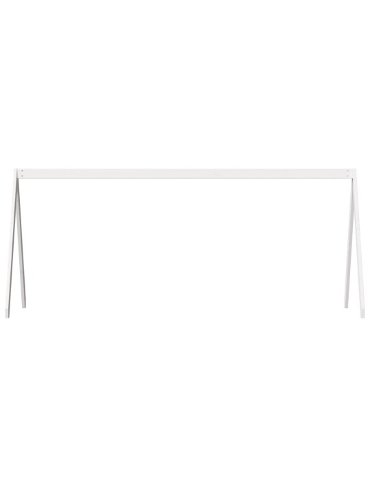 Střecha na dětskou postel bílá 209 x 85,5 x 88 cm borové dřevo