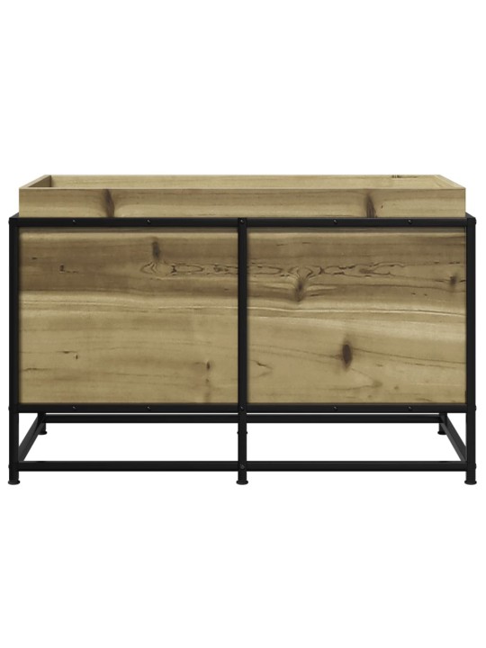 Zahradní truhlík 80 x 40 x 50 cm impregnované borové dřevo