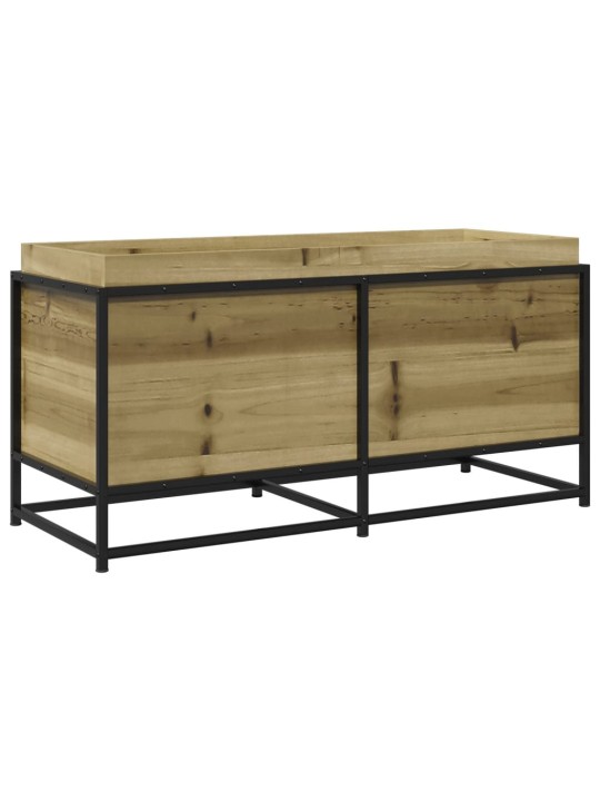 Zahradní truhlík 100 x 40 x 50 cm impregnované borové dřevo