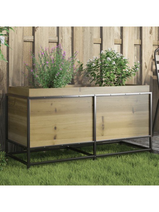 Zahradní truhlík 100 x 40 x 50 cm impregnované borové dřevo