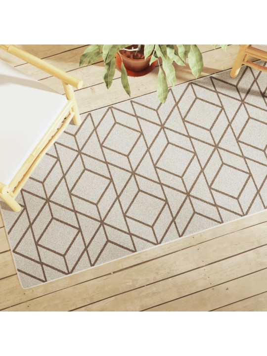 Vnitřní/venkovní koberec s krátkým vlasem vícebarevný 80x300 cm