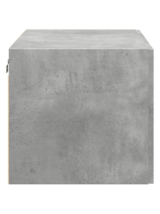 Nástěnná skříňka betonově šedá 80x42,5x40 cm kompozitní dřevo