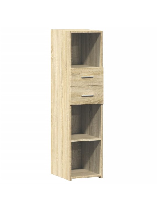 Skříň highboard dub sonoma 30 x 42,5 x 124 cm kompozitní dřevo