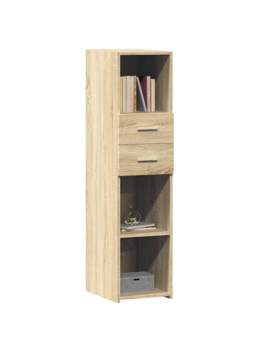 Skříň highboard dub sonoma 30 x 42,5 x 124 cm kompozitní dřevo