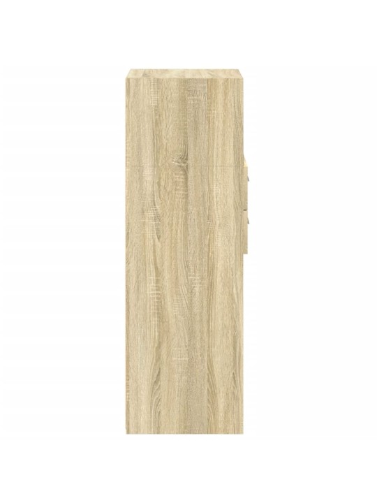 Skříň highboard dub sonoma 30 x 42,5 x 124 cm kompozitní dřevo