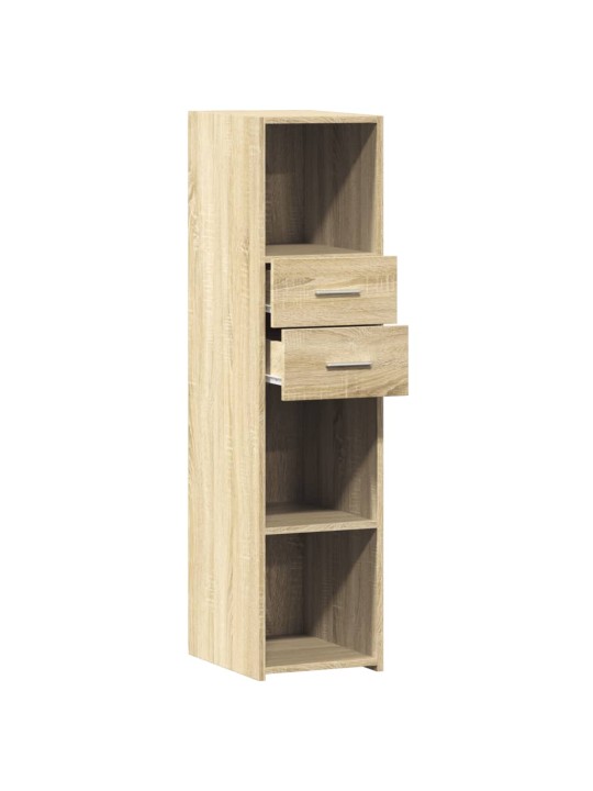 Skříň highboard dub sonoma 30 x 42,5 x 124 cm kompozitní dřevo