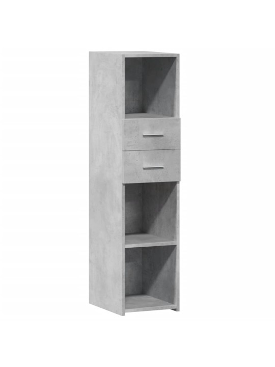 Skříň highboard betonově šedá 30x42,5x124 cm kompozitní dřevo