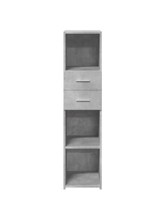Skříň highboard betonově šedá 30x42,5x124 cm kompozitní dřevo