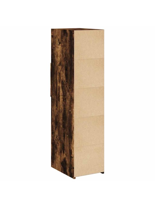Skříň highboard kouřový dub 30 x 42,5 x 124 cm kompozitní dřevo