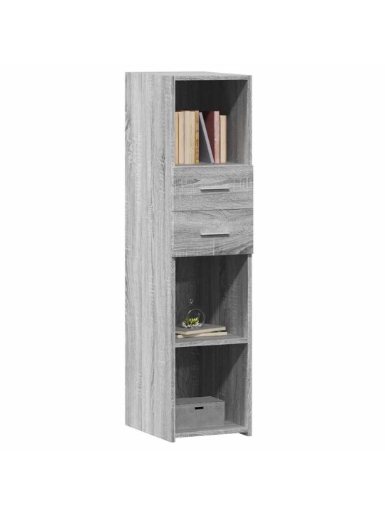 Skříň highboard šedá sonoma 30 x 42,5 x 124 cm kompozitní dřevo