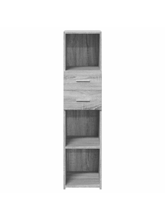 Skříň highboard šedá sonoma 30 x 42,5 x 124 cm kompozitní dřevo