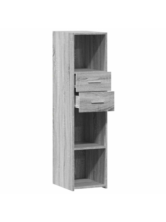 Skříň highboard šedá sonoma 30 x 42,5 x 124 cm kompozitní dřevo