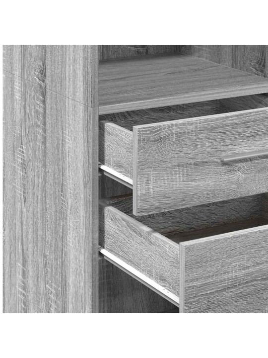 Skříň highboard šedá sonoma 30 x 42,5 x 124 cm kompozitní dřevo
