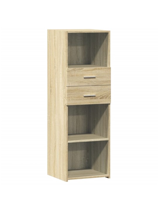 Skříň highboard dub sonoma 40 x 42,5 x 124 cm kompozitní dřevo