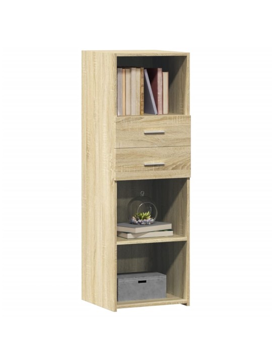 Skříň highboard dub sonoma 40 x 42,5 x 124 cm kompozitní dřevo