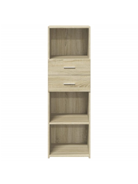 Skříň highboard dub sonoma 40 x 42,5 x 124 cm kompozitní dřevo